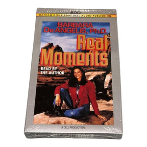 Real Moments Barbara De Angelis Audiobook Cassette Tape Sealed BDD Audio 1994